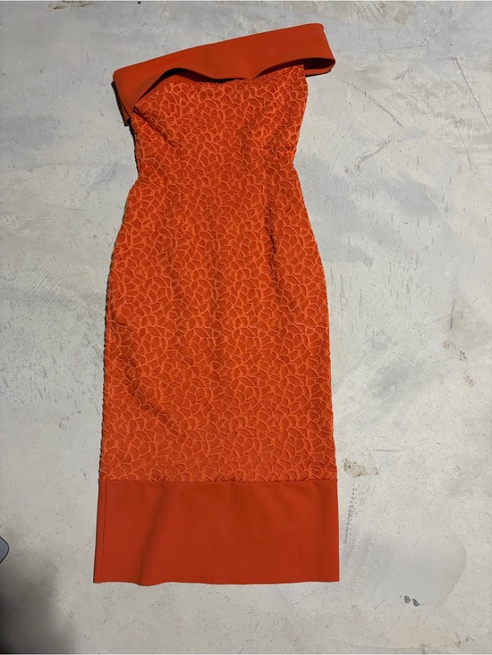 Chiara Boni Dresses & Skirts - Chiara boni la petite robe Italy Orange Dress 38